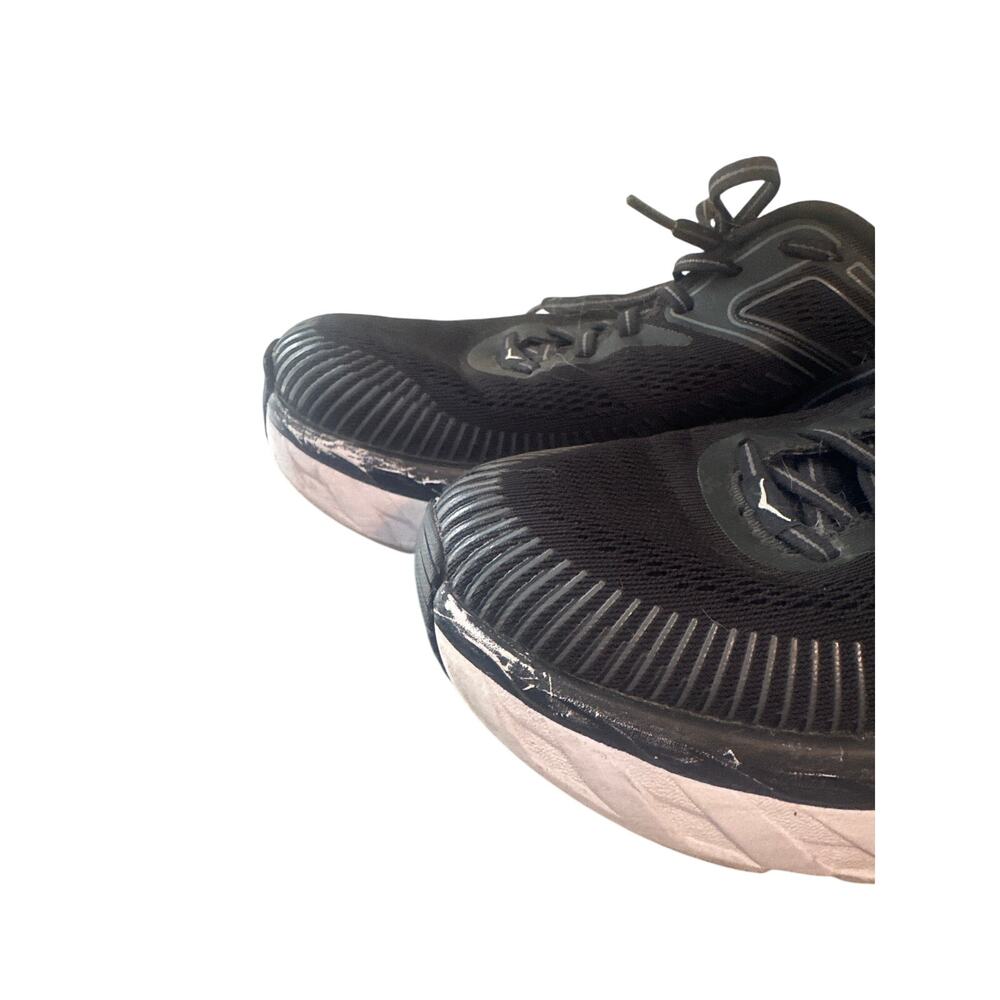 Hoka One One Bondi 7 running shoes in a black and white colorway Us 8.5 - Picture 7 of 7